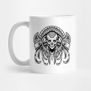 Gothic Shaman (black lines) Mug